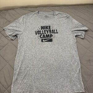 Nike Gray Volleyball Camp T-Shirt